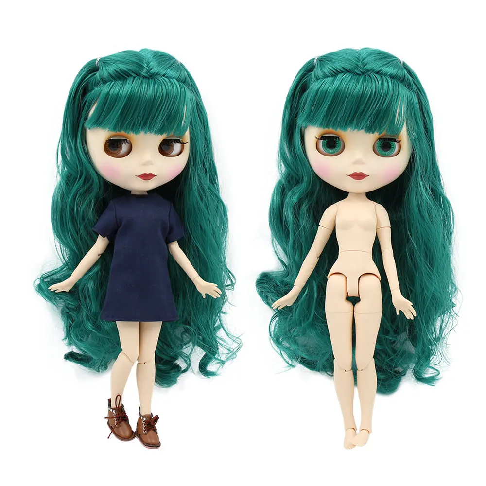 Ледяная фабрика Blyth кукла шарнир тело DIY обнаженные игрушки BJD модные куклы девушка подарок новое специальное предложение на продажу с ручной набор A& B