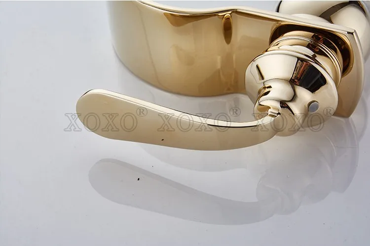 XOXO античная латунь отделка бассейна Смесители одной рукой горячей и холодной смеситель для умывальника torneira banheiro 83003 г