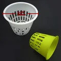 25/100pcs White Clone Cloning Collar Foam Insert Hydroponic Plant Vegetable Root Guard Seed Germinate For Mesh Pot 5 sizes