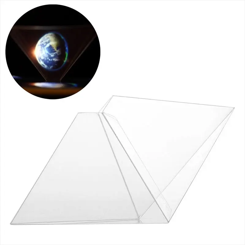 3D Holographic Hologram Display Pyramid Projector Video For 3.5-6.5\