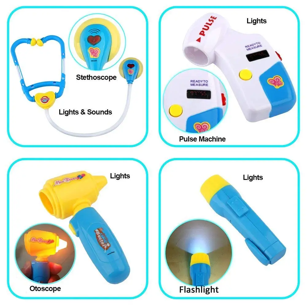 doctors play set with coat