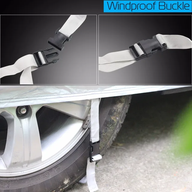 Cawanerl Full Car Cover MPV Sun Rain Snow Scratch Protector Cover For Mercedes-Benz V-Class V260 5