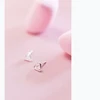 INZATT – boucles d'oreilles Punk géométrique en spirale, en argent Sterling 925, pour femmes, bijoux de fête d'anniversaire, accessoires, cadeau ► Photo 3/5