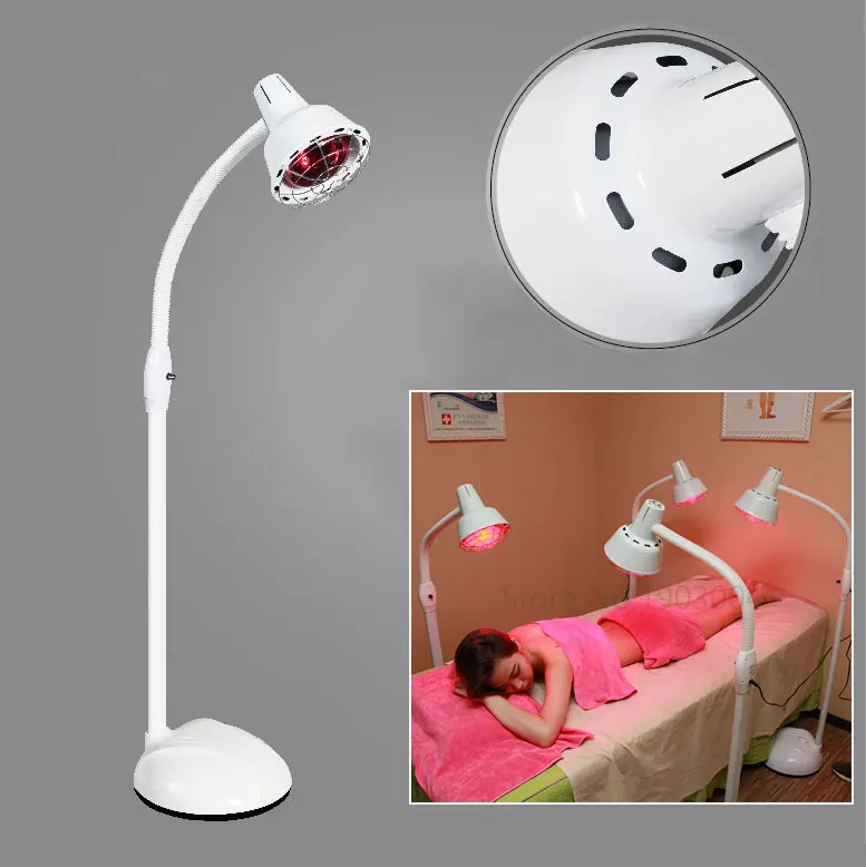 220V Temperature Adjustable 275W Infrared Heat Lamp For Muscle Pain And