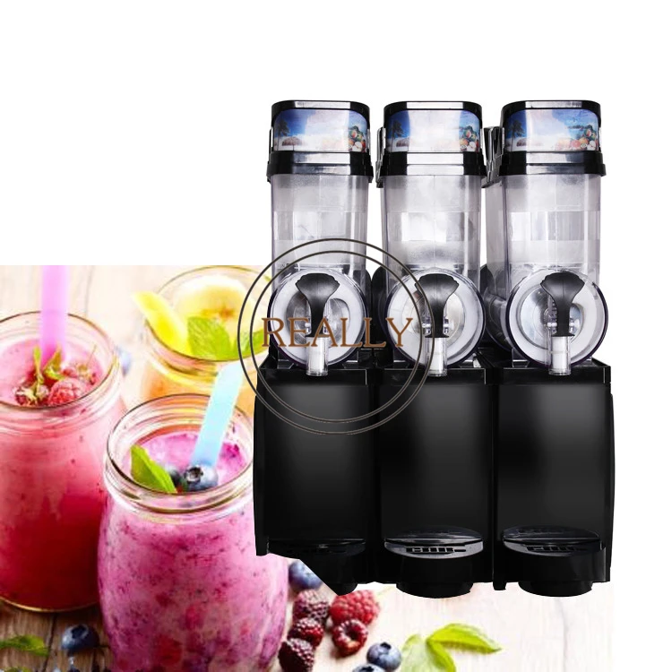 US $1.175.00 312L tanks ice slush machines slushy making machine 220V110V snow welting machine