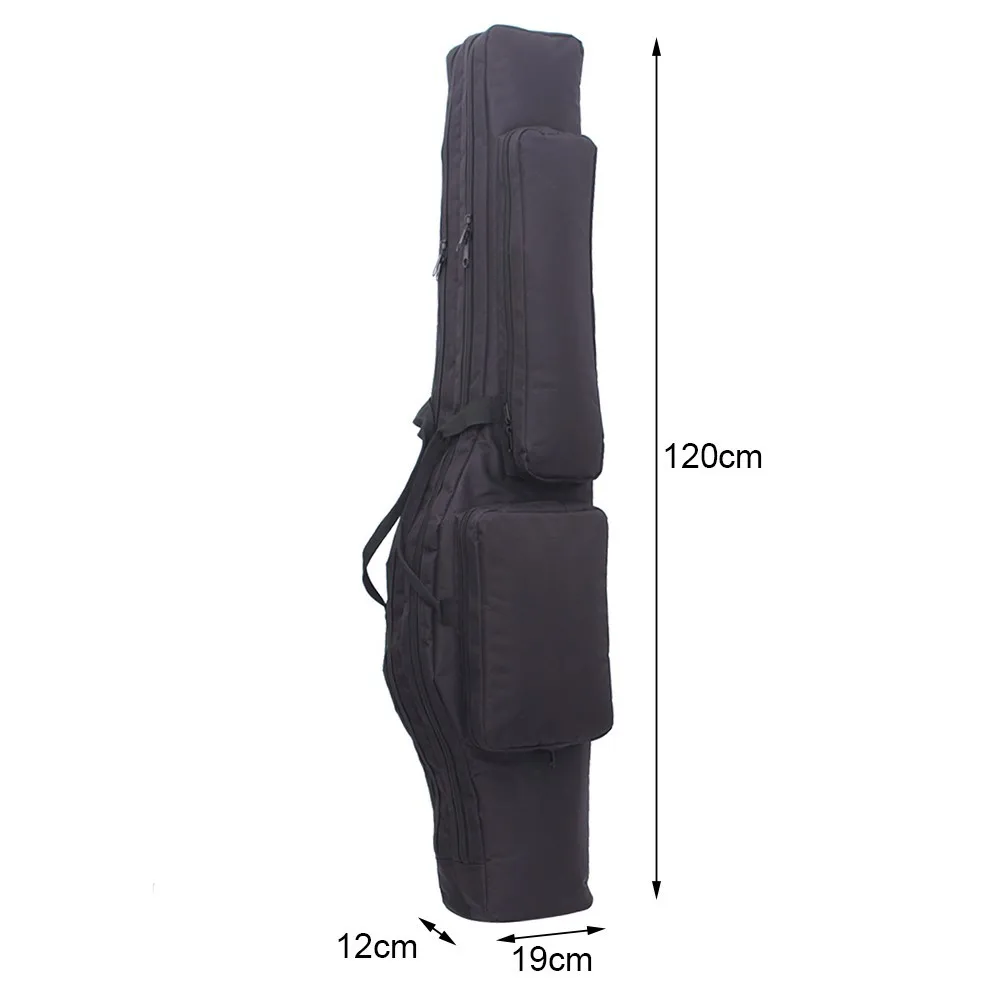 Tactical Dual Rifle Square Bag Oxford Military Backpack Padded Gun Carry Storage Bag Airsoft Gun Case Pouch for Outdoor Hunting