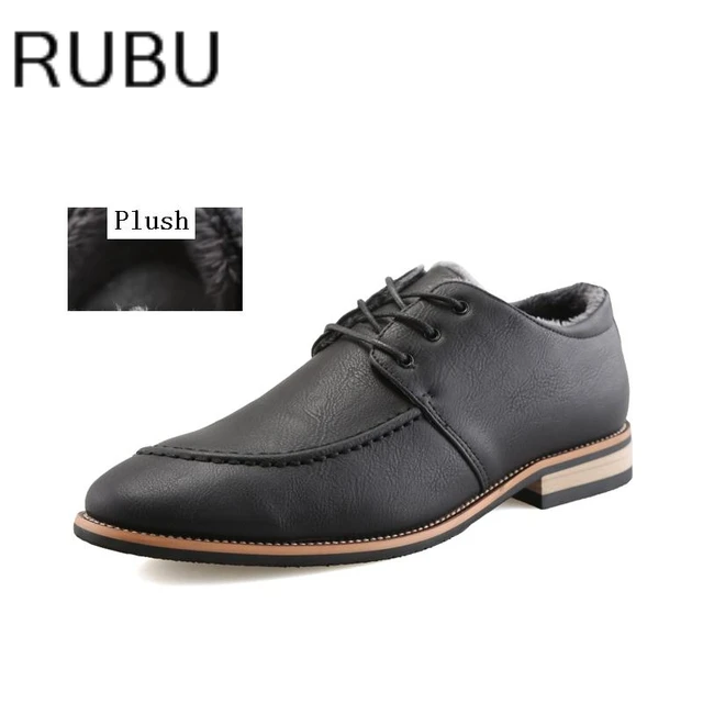 Winter Plush Men S Shoes Hot Leather Dress 2017 Fashion Winter Plush Men S Shoes Hot Leather Dress 2017 Fashion Groom Wedding Shoe Business Lace