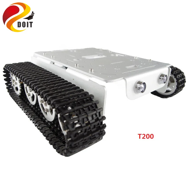 

RC Robot Tank Car Chassis Crawler for arduino Tracked Caterpillar Track Chain Vehicle Mobile Platform Tractor DIY RC Toy
