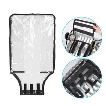 Дышащие дождевики прозрачный ПВХ водонепроницаемый пылезащитный Прозрачный чехол для чемодана 13-30 ''защитный багаж для путешествий