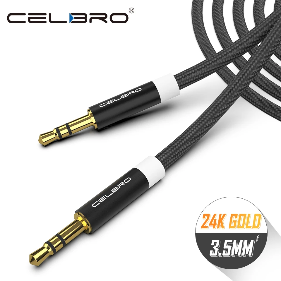 Aux Cable 3.5MM Jack to 3.5 MM Auxiliary Cable for Beat Cellphone