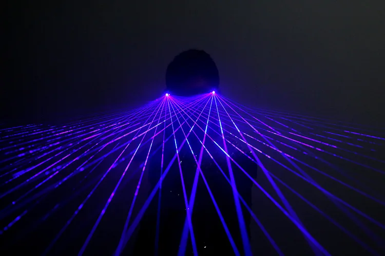 Вечерние лазерные очки Паб Клуб DJ шоу Laserman Танцы на сцене мульти балки лазер