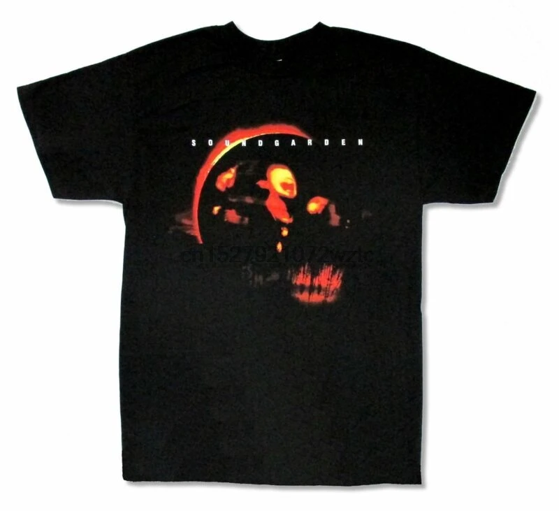 

SOUNDGARDEN SUPERUNKNOWN BLACK T SHIRT NEW ALBUM ART CHRIS CORNELL