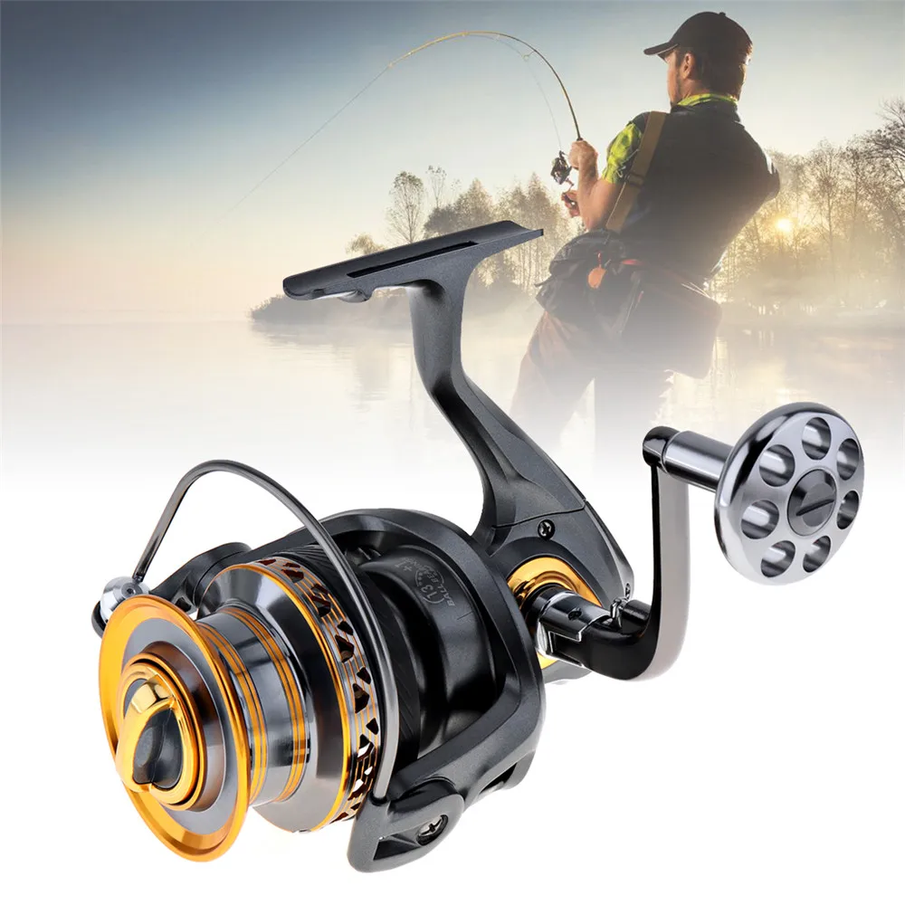 Sales Aluminum Spool Spinning Fishing Reel 6000/7000 Series 13+1 Ball