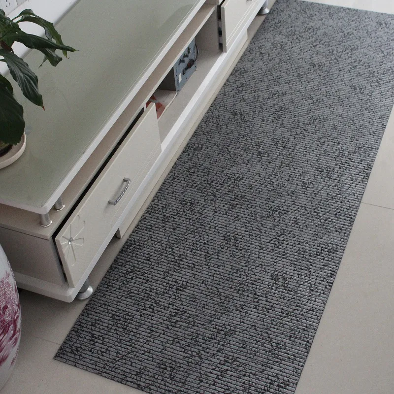 Thicken dust PVC plastic foam non slip font b mats b font doormat hall bathroom carpet