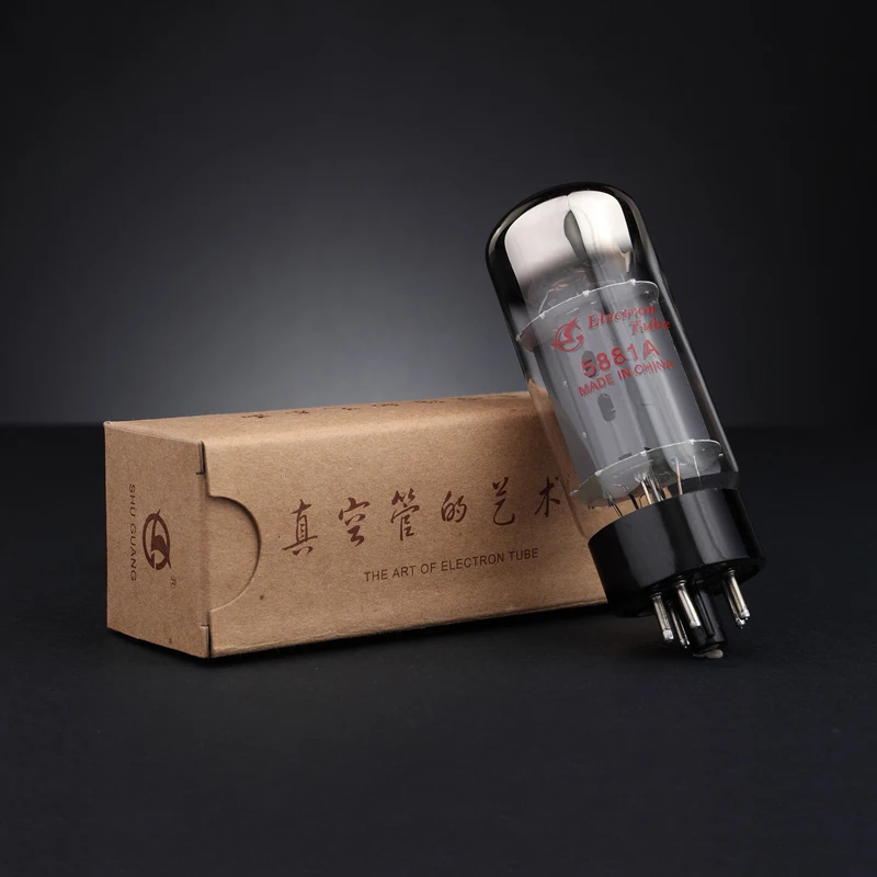 Shuguang 5881A (6L6GC 6P3P) парный усилитель Hi Fi звуковая вакуумная трубка 2 шт. бесплатная