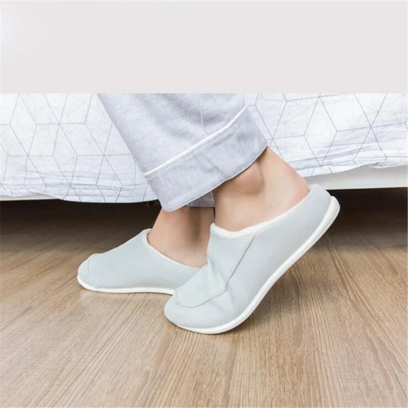 Xiaomi one cloud Suede home cotton slippers Removable insole Soft Comfortable Winter Non-slip Sole Light-weight Slippers unisex (5)