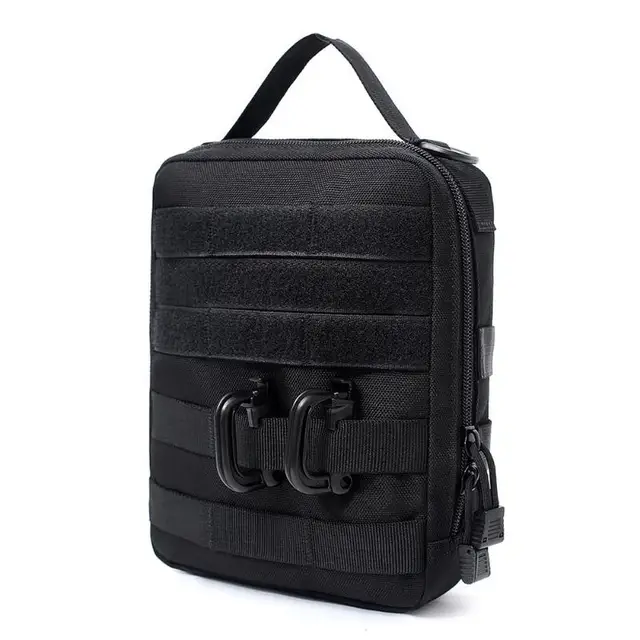 US $4.42 Tactical Molle Belt Pouch Bag For Backpack Accessories Waterproof Waist Pack Sports Bags Cell Phone