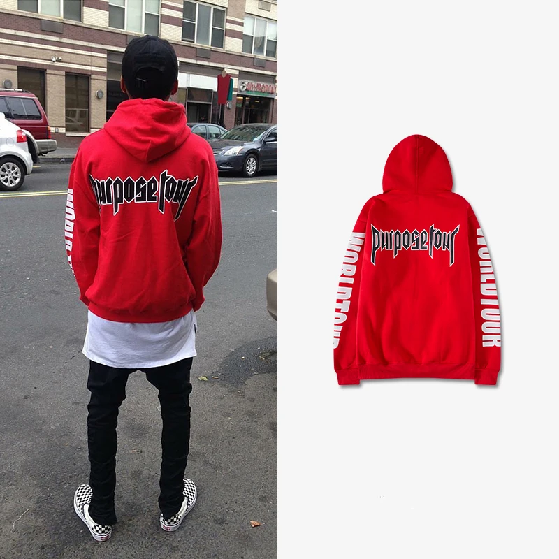 red hoodie mens