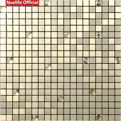 Самоклеящаяся Европейская металлическая алюминиевая композитная панель мозаичная плитка для ресторана спальни ТВ фоновая настенная Настенная Наклейка для гостиной - Цвет: h