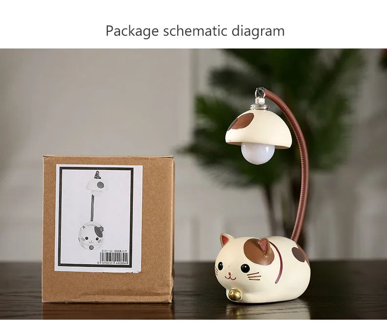 Lâmpada da Noite Luzes de Mesa para o Bebê Quarto dos Desenhos Brightinwd Crianças Quarto Decoração Lâmpadas Bonito Gato Presentes Natal Animados 9 Cheap Luzes noturnas
