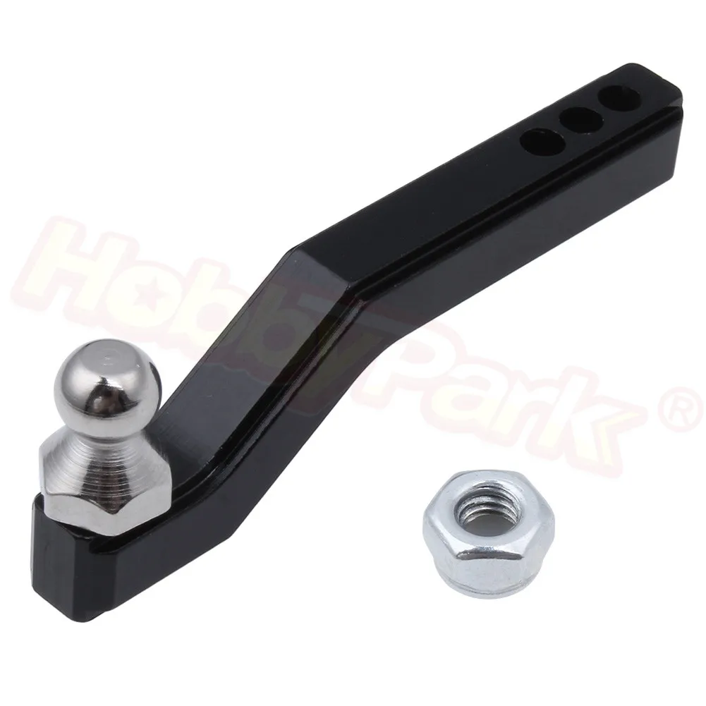 Aluminum Metal Tow Bar & Drop Hitch Receiver For Traxxas TRX 4 RC