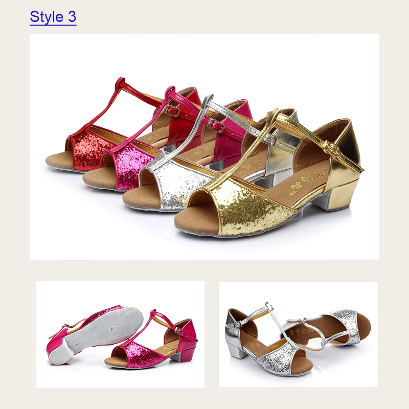 Alharbi/детская обувь для бальных танцев; Детские современные кроссовки для латинских танцев; мягкая обувь для девочек; обувь для сальсы и Танго
