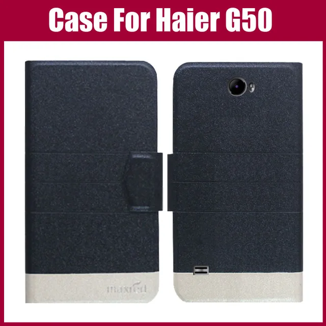Best Offers Hot Sale! Haier G50 Case New Arrival 5 Colors Fashion Flip Ultra-thin Leather Protective Cover For Haier G50 Case