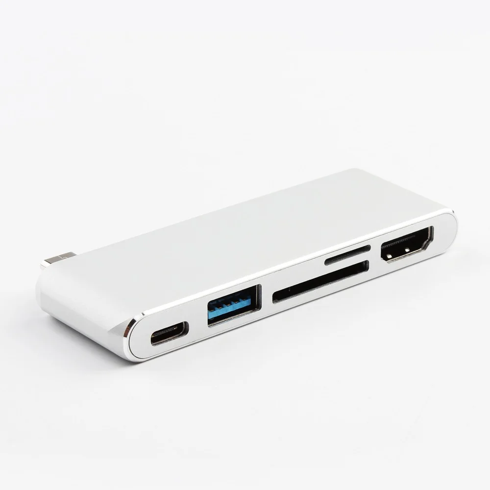 USB C type C концентратор для Macbook Pro Air 12 13 15 16 дюймов USB-C HDMI концентратор разветвитель 3,0 адаптер TF/SD/PD кардридер Тип C