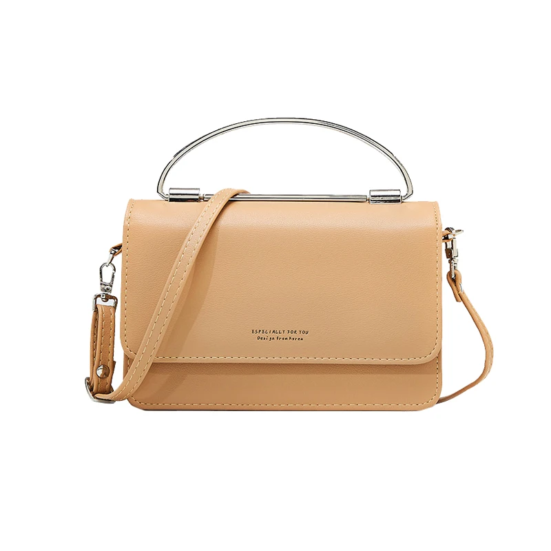 

Fahsion Women Autumn Solid Shoulder Bags INS Popular Female Metal Handbag Lady Exquisite Crossbody Travel Casual Tote SS3420
