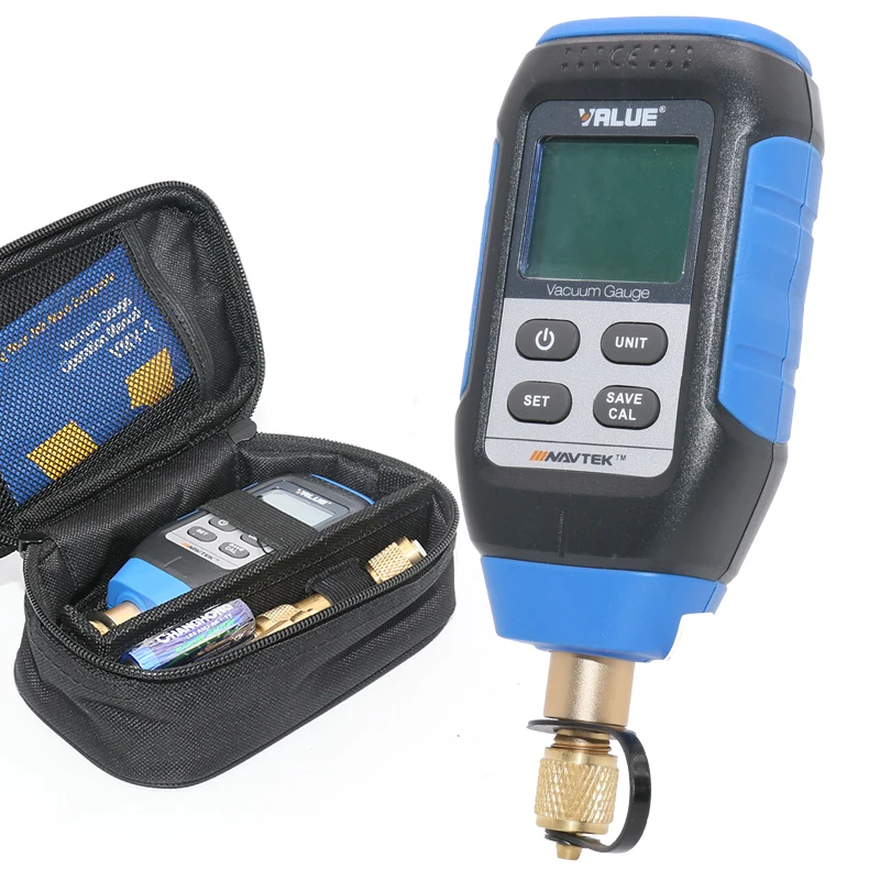 Intelligent digital vacuum gauge Laboratory refrigeration system vacuum inspection vacuum gauge VMV-1 0-10000P