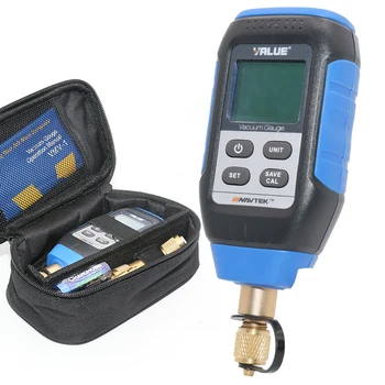 Intelligent digital vacuum gauge Laboratory refrigeration system vacuum inspection vacuum gauge VMV-1 0-10000P wk 6889 digital refrigeration vacuum test digital refrigeration manifolds gauge vacuum pressure manomete compressor tool gauge