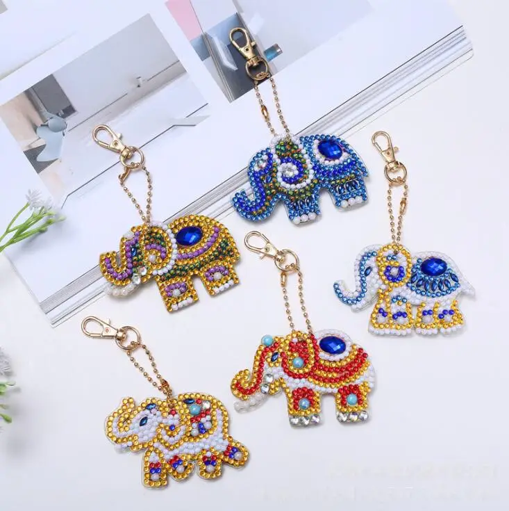 Diy Полный алмаз брелок мультфильм сова автомобиль мешок декоративный маленький PendantDIY Набор рождественских подарков