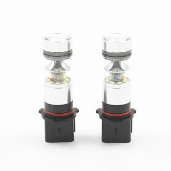 

2PCS White 100W PSX26W P13W SH23W LED Light Car High Power Headlight Fog DRL Daytime Running Light LAMP Bulbs 360degree DC12-24V