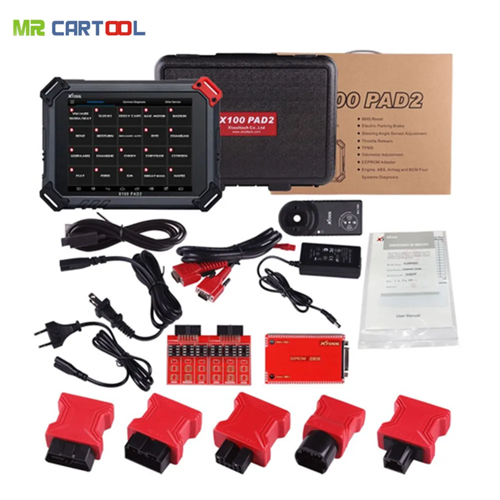 XTOOL X100 PAD2 Pro Авто ключевой программист считыватель ключей Wi Fi диагностический