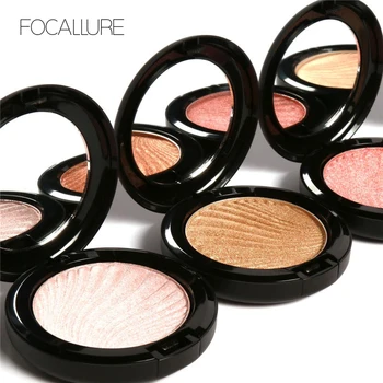 

Focallure Face Highlighter Powder Palette Makeup Ultra Glow Beam Highlighter Make Up Powder Cosmetics Trimmer Bronzer