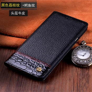 

6.3inch Genuine Leather back case cover For Samsung Galaxy Note8 Note 8 N9500 N950F coque capas flip case shell cover