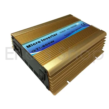 

600W Grid Tie Inverter DC11V-32V to AC220V Pure Sine Wave Power Inverter Use For 18V Panel 36cells 50Hz/60Hz Auto Solar Inverter