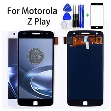 5,5 дюймов AMOLED ЖК-дисплей для Motorola Moto Z Play XT1635 сенсорный экран дигитайзер 1920*1080 сборка бесплатные инструменты