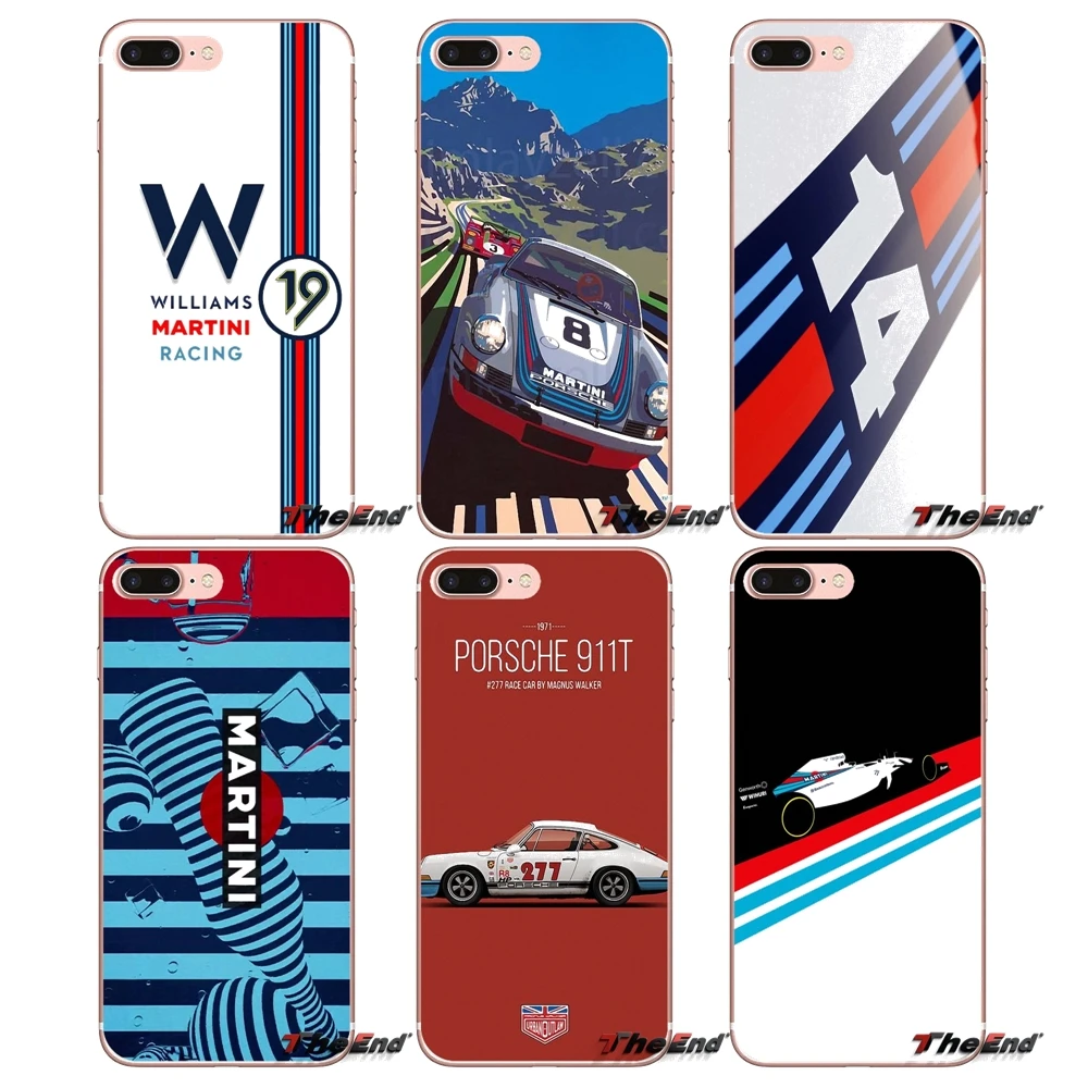 For Samsung Galaxy S2 S3 S4 S5 MINI S6 S7 edge S8 S9 Plus Note 2 3 4 5 8 Coque Fundas Design Cover GOP Martini Racing Mueve Logo | Мобильные