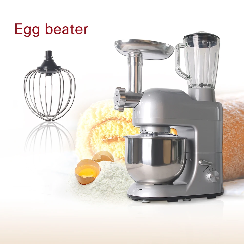 

GZZT Multifunctional Food Mixers Commercial Blender, Meat grinder Sausage Stuffers Egg Beater Mixers Vegetable Fruit Juicers