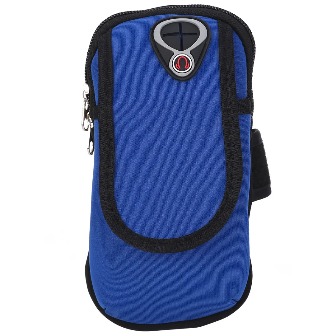 Универсальный держатель для мобильного телефона, 3 цвета, с разъемом для наушников, сумка для бега, бега, спортзала, занятий спортом
