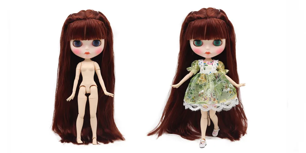 Fortune Days ICY blyth кукла шарнир тело настроить резные губы лицо с бровью 1/6 BJD распродажа