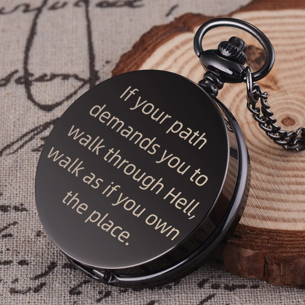 

Smooth Black/Silver Case Quartz Pocket Watch Full Hunter Gift Box Women Men Fob Watch Clock Arabic Wholesale Relogio De Bolso