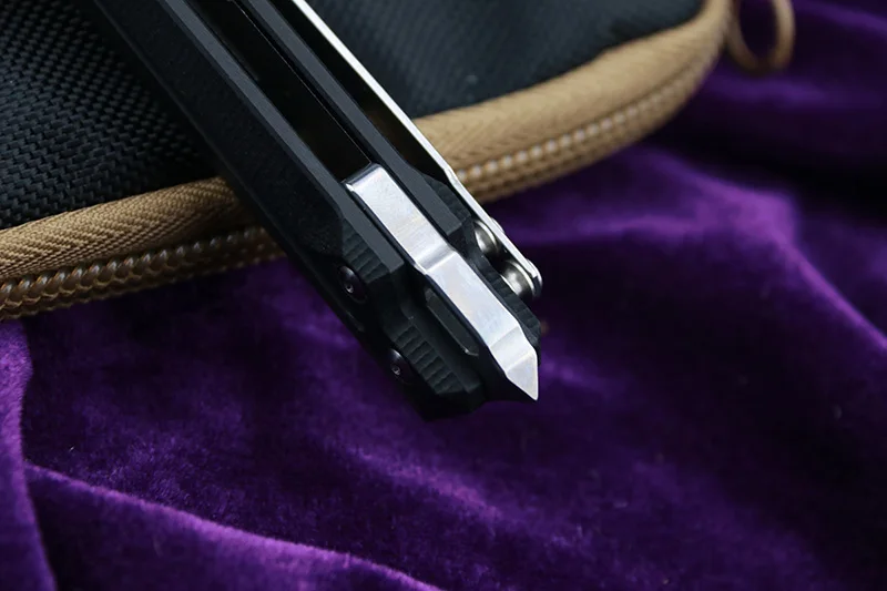 LEMIFSHE JK3311-G10 Флиппер D2 стальное лезвие G10+ стальная ручка Открытый охотничий Карманный кухонный фруктовый Складной Нож EDC инструмент