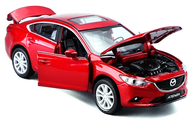 Новый 1:32 Mazda 6 Atenza сплава литья под давлением модели автомобиля Потя...