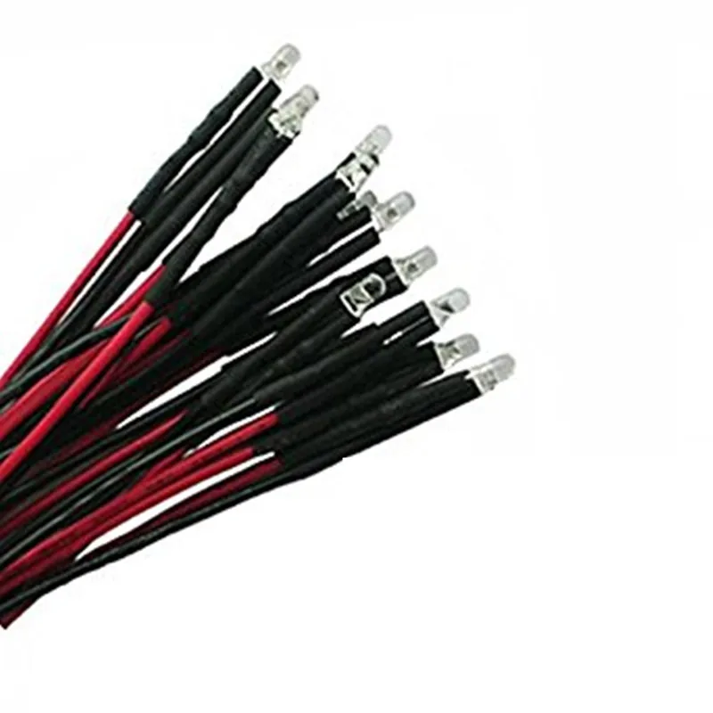 Qty 10 Led Diode Beads Lights Lamp Bulb 3Mm Pre Wired 3V 6V 12V 24V Volt Leds Round Top For Diy Car Boat Toys Flashing Parties huismerk kopen in de aanbieding Qty 10 Led Diode Beads Lights Lamp Bulb 3Mm Pre Wired 3V 6V 12V 24V Volt Leds Round Top For Diy Car Boat Toys Flashing Parties huismerk kopen in de aanbieding