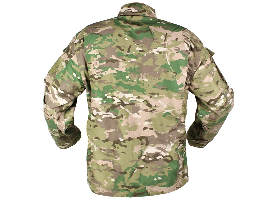 CQC Открытый тактический страйкбол военная армия BDU Униформа боевой рубашка и брюки комплект Пейнтбол Охота Одежда Мультикам