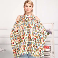 Дышащий Грудное вскармливание Обложка хлопок муслин мать кормит ребенка фартук мама на открытом воздухе кормления малыша грудью Уход Обложка