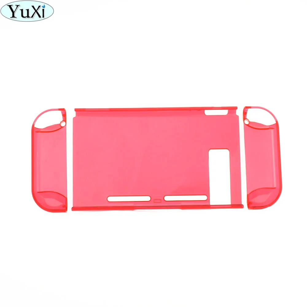 

YuXi dropshipping back hard Protection Split crystal Cover Case For Nintendo Swtich NS NX Joy-Con for nintend switch Controller