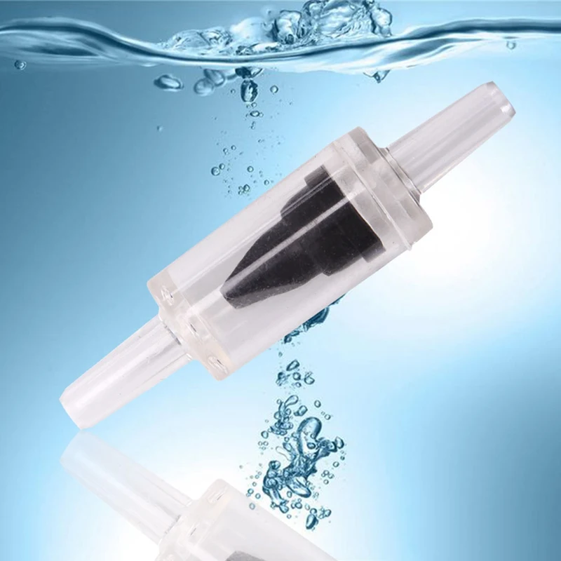 

5pcs Home Fish Aquarium Air Pump Check Valve 5 X One Way Non-Return Check Valve Aquarium Co2 System Air Pump 2 colors